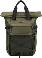Waterfly Roll Top Backpack Rucksack: 16 Inch Laptop Compatible Casual Daypack for Women & Men, Lightweight Cabin Bag for Travel, Work, Commute & School