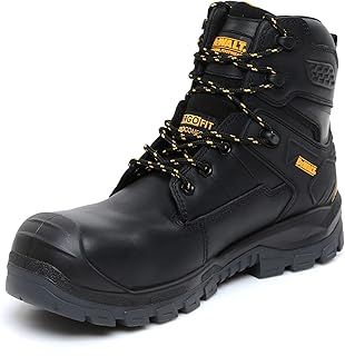 Dewalt Springfield Black Non-Metallic Waterproof Safety Boot Size 9