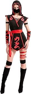 Spooktacular Creations Halloween Adult Ninja Costume for Women Dress Up, Costume Party, Trick or Treating, Cosplay Party
