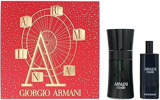 Giorgio Armani Code Pour Homme 2 Piece Gift Set: Eau De Toilette 50ml - Eau De Toilette 15ml