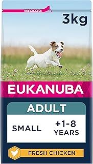 Eukanuba Complete Dry Dog Food for Adult Small Breeds with Fresh Chicken 3 kg