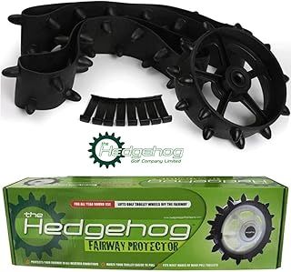 ROVIC 12" GOLF TROLLEY WINTER WHEELS/STUDDED TYRES - BEAT THE BAN