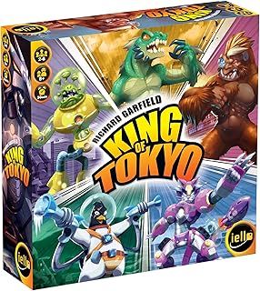 Iello | King of Tokyo Game (2016 Edition) | Board Game | Ages 8+ | 2-6 Players | 30 Minutes Playing Time