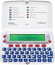 Lexibook, The Collins English dictionary, 13th Edition-Electronic Dictionary, Definitions, Thesaurus, Conjugation, Phonetic Spellchecker, Crossword Solver, with Battery, Blue/White, D850EN