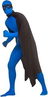 Wicked Cosutmes Adult Black Superhero Cape Fancy Dress Costume - One Size (120cm)