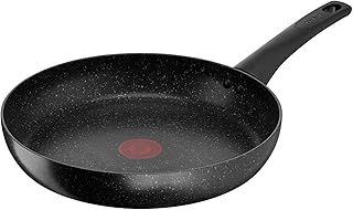 Tefal Titanium Stone Frying Pan 28 cm, High-Performance Non-Stick Coating, Metal Spatula Safe, All Hobs Including Induction, E1050644