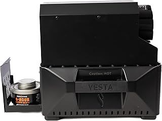 VESTA Self-Powered Camping Heater & Stove (Compact, Off-Grid, Emergency)