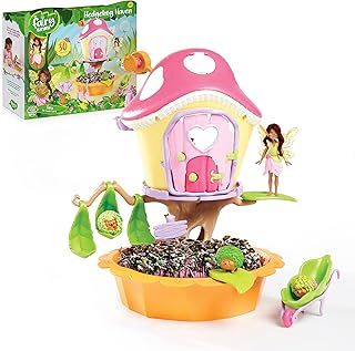 My Fairy Garden Hedgehog Haven Playset | Grow & Accessorize Your Magical Fairy Garden | Comes With 30 Pieces Including Red Cabbage Seeds & A Fairy Field Guide | For Ages 4+