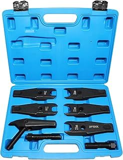 DPTOOL Ball Joint Separator Kit Heavy Duty Control Arms Steering Knuckles Tie Rod Ends Remover Tool 22mm 24mm 27mm 31mm 36mm Compatible with BMW/Benz/Land Rover