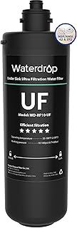 Waterdrop RF10-UF 0.01 Micron Replacement Filter Cartridge for 10UA/10UA-UF/10UB/10UB-UF Under Sink Water Filter, Reduces Lead, Chlorine, Bad Taste & Odor, 8K Gallons High Capacity