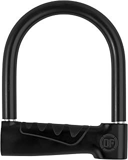 EYPINS Motorcycle Alarm Lock - 19mm Ultra-Strong Anti-Theft U-Lock, 110dB Loud Alarm, 20-Ton Hydraulic Resistant, Waterproof for Bikes/Scooters (Black)