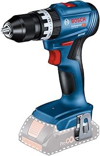Bosch Professional 18V System GSB 18V-45 Cordless Hammer Drill (Speed 1,900 min) ¹, Batteries and Charger Not Included, in Box, Blue, 06019K3300