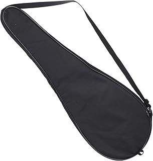 ITODA Portable Badminton Racket Bag - Waterproof Dustproof Carry Bag, Lightweight Tennis Racquet Cover Case, Single Shoulder Equipment Bag With Protective Cover for Sport Outdoor