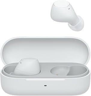 Sony WF-C510 Truly Wireless Earbuds – Small, Light, Bluetooth In Ear Headphones with Multipoint Connection, Ambient Sound, IPX4 Rating, Spotify Tap, Quick Charge, 22 HR Battery, iOS & Android - White