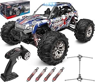 1/16 Scale Hobby RC Car, 36 KPH High-Speed 4WD RC Truck, 2.4 GHz Remote Control Car, 4WD All-Terrain Electric Vehicle, Off-Road Vehicle for Kids And Adults