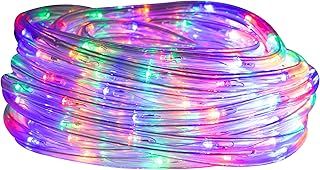 The Christmas Workshop 77610 10 Metre LED Rope Lights | Indoor and Outdoor Christmas Lights | Multi-Coloured | Christmas, Weddings & Gardens | Speed Control