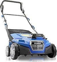 Hyundai 2 x 20V (40V) Cordless Lawn Scarifier, Aerator & Dethatcher Rake 380mm 4Ah Li-Ion Batteries Brushless, 3 Year Warranty