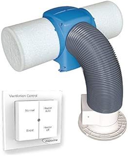 Nuaire Drimaster Eco Heat 400W 4-Way Switch Blue