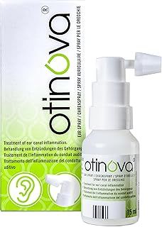 Otinova Ear Spray 15 ml – Fast Acting Formula Designed to Remove trapped Water and Relieve The Symptoms of Swimmers Ear.