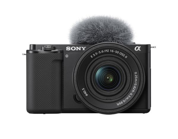 Sony ZV-E10K Mirrorless Vlog Camera with 16-50mm II Lens (APS-C Sensor, 4K Video, Flip Screen, Real-Time Eye AF, Ideal for Content Creators)