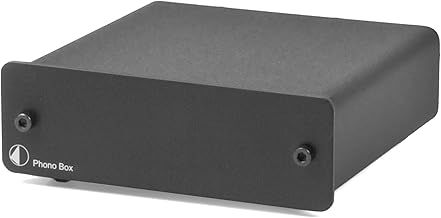 Pro-Ject Phono Box (DC), MM/MC Phono preamp with low noise ICs, Black