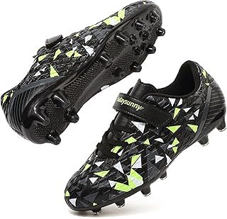 todaysunny Kids Football Boots Boys AG/FG Football Shoes Girls Unisex