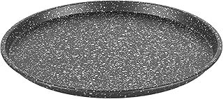 Salter Megastone Pizza Pan – 29 cm Non-Stick Perforated Crisper Tray, Large Oven Baking Tin for Pizzas, 12-Inch Round Durable Chip Tray, PFOA-Free, Oven Safe Up to 220°C, Strong Carbon Steel
