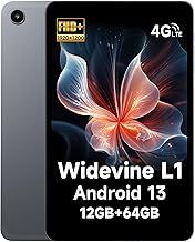ALLDOCUBE iPlay 60S - 10 Inch Tablet - Android 14, 12GB +128GB, 7000mAh, 1280×800 IPS Display Octa-core CPU, 8MP+5MP, Widevine L1, Bluetooth 5.2, WiFi 6
