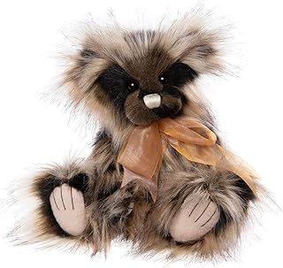 Charlie Bears - Mocha | Cuddle Time Exclusive, Handmade, Fully Jointed, Poseable, Cuddly, Super Soft, Plush Cute