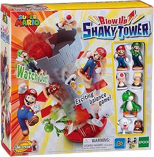 Super Mario Blow Up! Shaky Tower -Epoch Games 7356