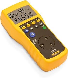 Martindale Electric HPAT600/2 Advanced Rechargeable PAT Tester, Yellow