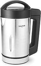 Salter EK5118V2 Digital Soup Maker - 1.6L, Blend Chunky & Smooth Soup, Great For Batch Cooking, 5 Settings (Smooth, Chunky, Drinks, Keep Warm, Blend/Clean), Overspill Sensor, Stainless Steel, 900W