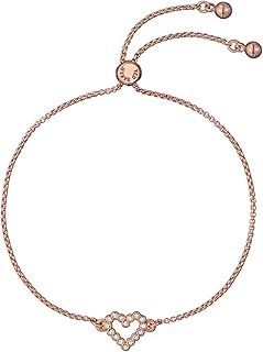 Ted Baker Amorita Crystal Halo Heart Adjustable Bracelet For Women
