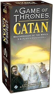 CATAN, Game of Thrones Catan 5 - 6 Player, Board Game EXTENSION, Ages 14+, 3 - 6 Players, 120 Minutes Minutes Playing Time