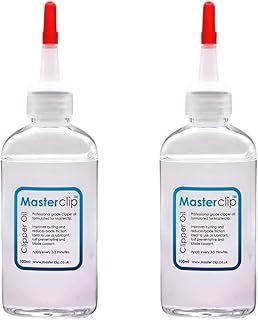 Masterclip 2 x 100ml Clipper Oil for dog clippers horse clipper