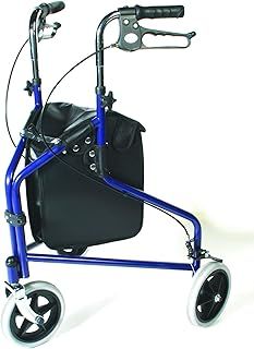 Days Tri Wheel Walker Bag for Taking Personal Items on The Go, Durable Vinyl Bag, Walker Accessory for Elderly, Handicapped, and Disabled Individuals, Mobility Aid Accessory Bag