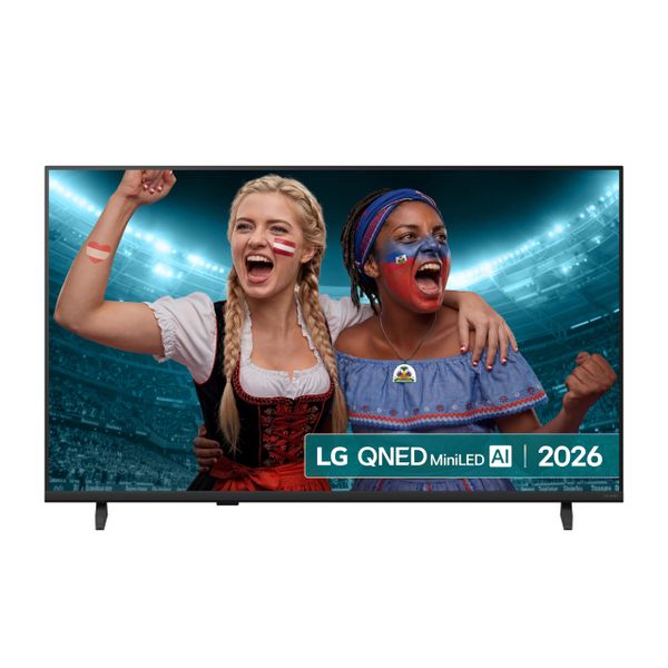 LG QNED MiniLED AI QNED70 43QNED70B6C 43 Inch Smart TV, α7 Processor Gen9, 60 Hz, HDR10, Filmmaker Mode™, Google Cast, Apple AirPlay 2, 2026