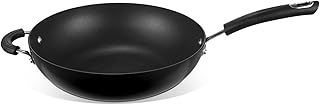 Circulon Total Hard Anodised Stirfry W/Hh 30Cm, Black