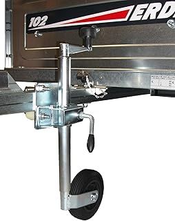 leisure MART Trailer caravan Jockey Wheel 34mm and split clamp with FIXING KIT Pt no. LMX1591
