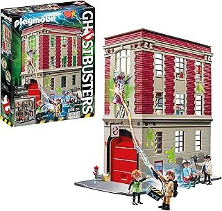 Playmobil Ghostbusters 9219 Firehouse, For Children Ages 6+