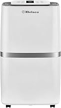 Belaco 20L/Day Dehumidifier, Portable Dehumidifiers for Home, Digital Humidity Display, Compressor Dehumidifier for Damp, Moisture Remover for Home, 24H Timer, Dehumidifiers for Drying Clothes