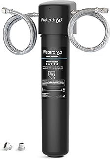 Waterdrop 15UA Under Sink Water Filter, 60K Liters High Capacity Water Filter System Direct Connect to Kitchen Faucet, Reduce PFAS, PFOA/PFOS, Lead, Chlorine, Bad Taste, NSF/ANSI 42 Certified