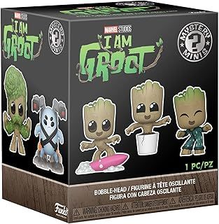 Funko Mystery Mini - Marvel - Guardians Of the Galaxy - 1 Of 12 to Collect - Styles Vary - Groot Shorts - Collectable Vinyl Figure - Gift Idea - Official Merchandise - Toys for Kids & Adults