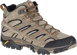 Merrell Men's Moab 2 Leather Mid GTX High Rise Hiking Shoes