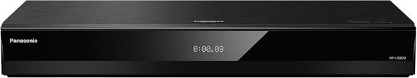 Panasonic DP-UB820EB 4K Blu-Ray DVD Player for TV, Ultra HD, Dolby Vision, HCX Processor, Dolby Atmos, HDR10+, Hi Res Audio, 4K HDR Pro, 7.1ch analogue output, Wireless LAN Built in, Black
