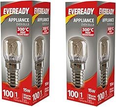2x Eveready Appliance Bulb 15W