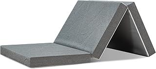 IYEE NATURE Folding Mattress King,Iyee Nature Tri-fold Memory Foam Mattress,Foldable Mattress Fit for Travel,Camping,Floor,Guest Bed,King Mattress (150x200x15cm)