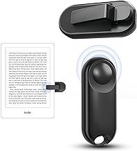 RF Remote Control Page Turner for Kindle Paperwhite Kobo eReaders Camera Remote Shutter, Wireless Page Turner for iPhone ipad Android Tablets Reading Novels (Black)