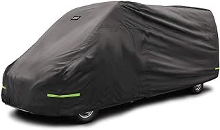 Maypole Campervan Cover Fits Fiat Ducato & Peugeot Boxer, 4-Ply Breathable Water Resistant Grey with Reflectors