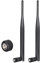 Bingfu 4G LTE Antenna 4G Aerial SMA Male Antenna 6dBi (2-Pack) Compatible with 4G LTE Wireless CPE Router Hotspot Gateway Industrial IoT Router Trail Camera Outdoor Security Camera